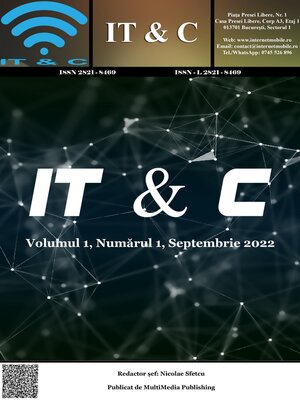 cover image of IT & C, Volumul 1, Numărul 1, Septembrie 2022